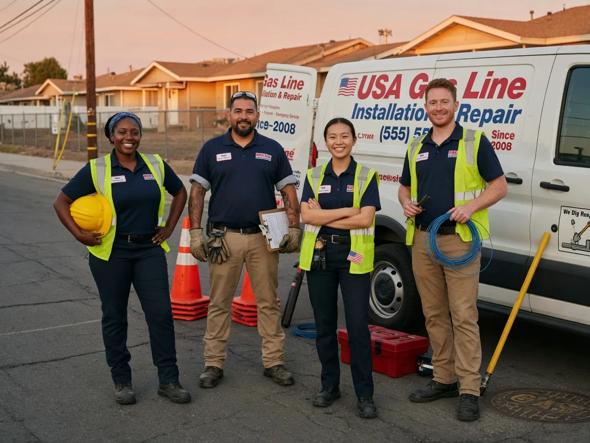 Gas Line Installation company in North Georgetown, OH